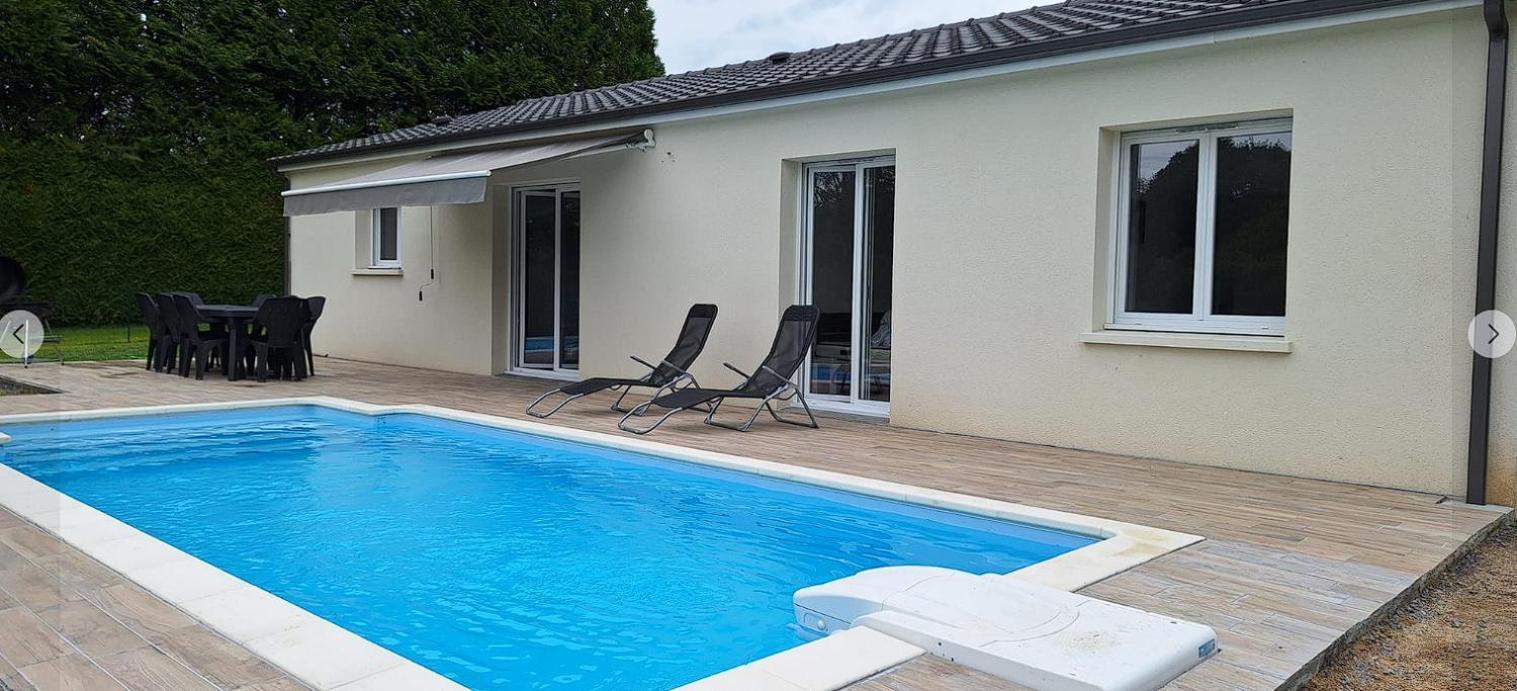 Les Granges De Soulagnieux Et Sa Piscine Privee Villa Piegut-Pluviers Bagian luar foto